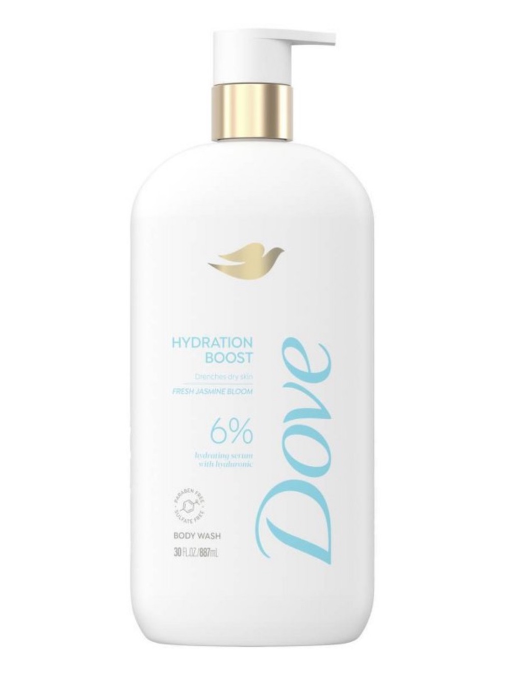 Dove Hydration Boost Body Wash 30 oz